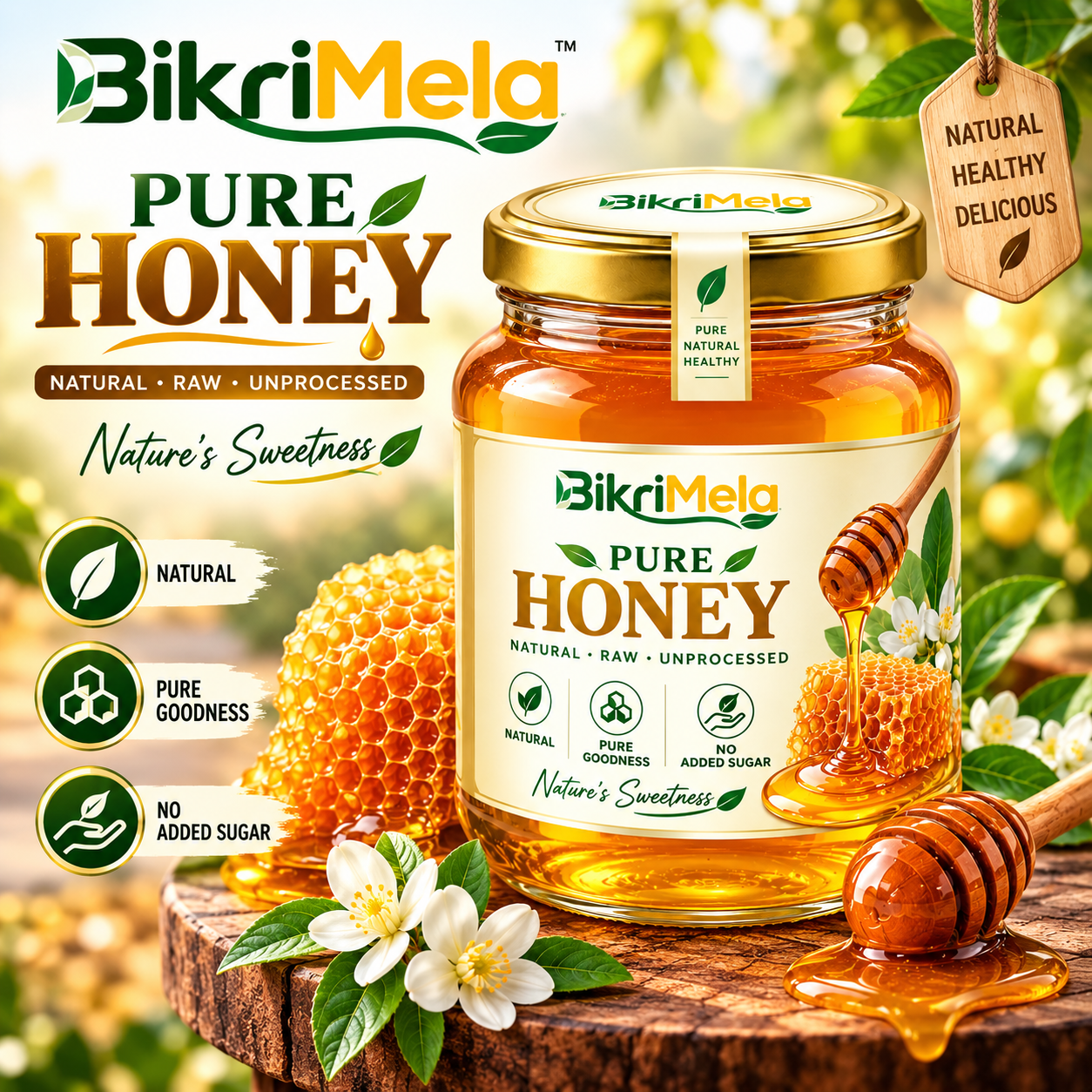 Pure Organic Honey